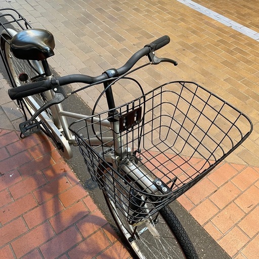 【激安!タイヤ新品】  26インチ ママチャリ でかカゴ