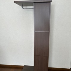 多用途棚 (姿見、収納棚、衣装ラック)の画像