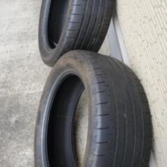 ブリジストン2本で　215/55/18