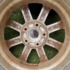 15インチ　アルミホイール　4本セットの画像