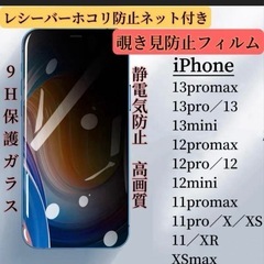 iPhone13PRO MAX  ガラスフィルム　覗き見防止　耐衝撃の画像