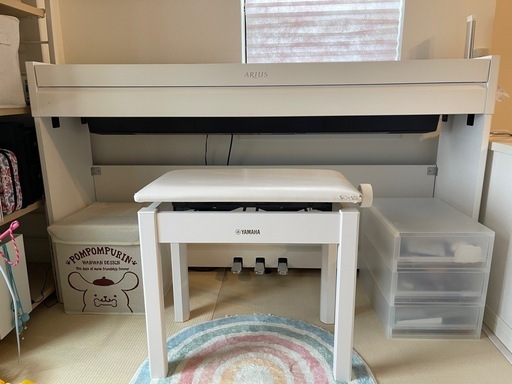 6361※3013）ヤマハ アリウス 電子ピアノ YDP-S51白　ホワイト　2012年 ヨドバシ.com - ヤマハ YAMAHA 電子ピアノ ARIUS（アリウス） 88鍵