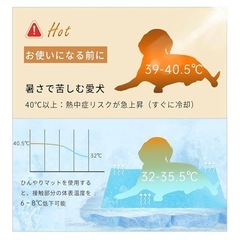 冷感ジェルマット　ペット人間兼用ひんやりマットの画像