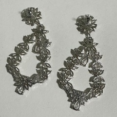 【結婚式】ジルコニアピアス・ヘアアクセサリーの画像