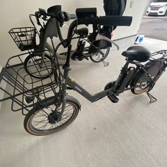 電動アシスト自転車（後ろ子供乗せ可能）