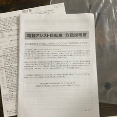 電動アシスト自転車（後ろ子供乗せ可能）の画像