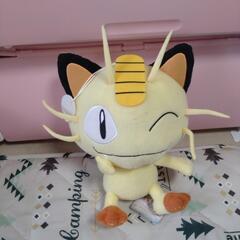 ポケットモンスター　ぬいぐるみ　ワンパチとニャースの画像