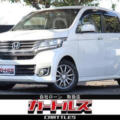 【自社ローン】N-WGNカスタム G・ターボパッケージ　🎶オンライン商談OKの画像