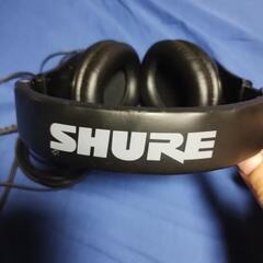 SHURE 密閉型ヘッドホンの画像