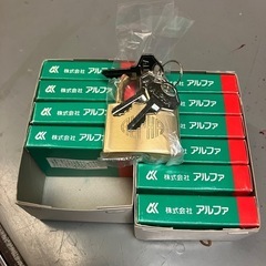 南京錠の画像