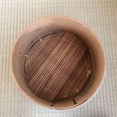 古い蒸篭の画像