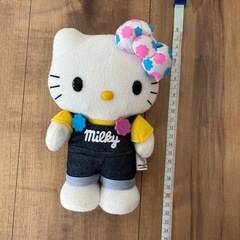 ハローキティー×ペコちゃんオリジナルコラボドール　ぬいぐるみのみの画像