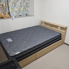 【金額相談】 ダブルベッド マットセットの画像