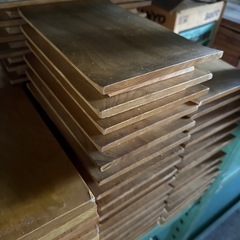 大量にあります！寿司下駄 寿司盛り付け皿 無垢材　木製 の画像