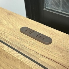 【美品】セミダブルベッド コンセントつきの画像