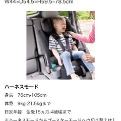 チャイルドシート　美品の画像