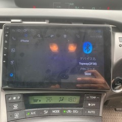 プリウスS  アンドロイドナビ Bluetooth ドラレコの画像