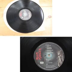 LPレコード IRON MAIDEN 鋼鉄の処女 EMS-81327 アイアンメイデン 帯なし 東芝EMI 札幌市 清田区 平岡の画像
