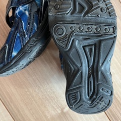 GXR キッズ スニーカー 16cm ブルーの画像