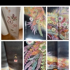 美品　吉乃一廉　高級帯　高級訪問着　絞り　辻ヶ花　帯締め　帯揚げ　　の画像