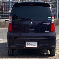 【スズキ ワゴンR FXリミテッド】中古車｜2012年式・ナビ・プッシュスタート・パープル｜車検付きの画像