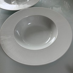 取引中　パスタスープ皿2枚セット の画像