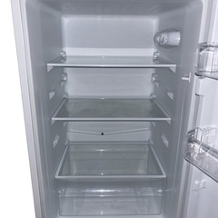 マクスゼン 2ドア冷凍/冷蔵庫 157L　JR160ML01WH [ホワイト]の画像
