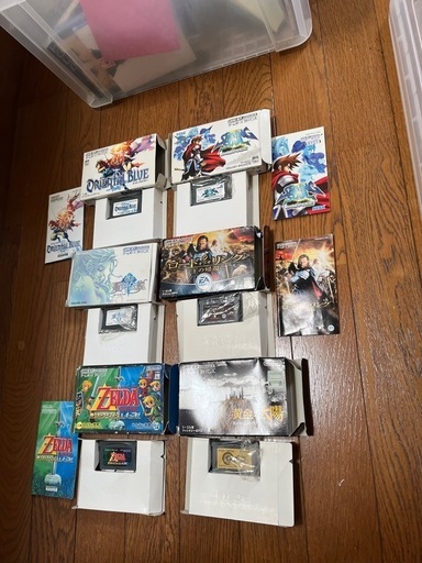 8月15まで、誰も買わないならブックオフいき。ゲームボーイアドバンス　ソフト