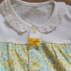 👶半袖カバーオール２枚セット（８０サイズ）の画像