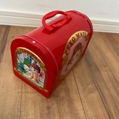 ペコメールボックス缶　空き缶の画像