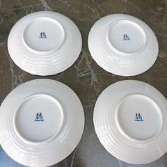 たち吉 tachikichi フクロウ 梟 豆皿 ミニ皿 小皿 4枚セットの画像