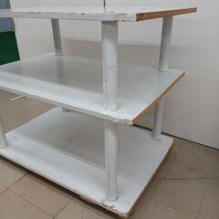 作業台　しかく　キャスター付き　300円の画像