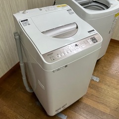 乾燥機能付き!! 激安洗濯機!! SHARP 2021年 5.5kg ES-T5FBK-N
