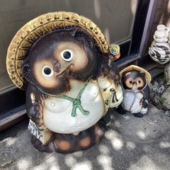 (引取り確定)たぬき置物