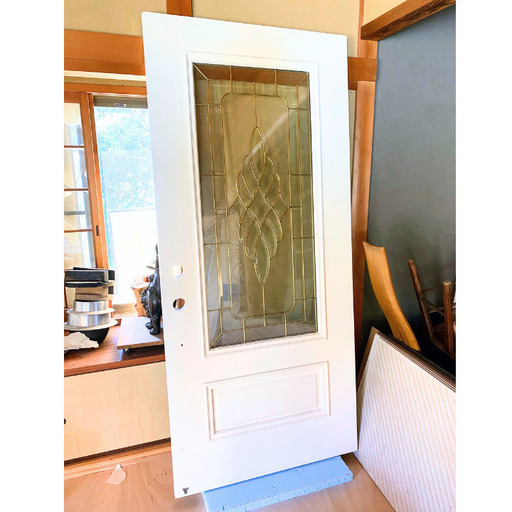 玄関ドア、アメリカンドアー、中古、美品