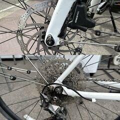 中古 TREK FX-3 DISC ホワイト クロスバイク Lサイズ 700×32 700C トレック DEORE FX3 BONTRAGER 自転車 札幌市 白石店の画像