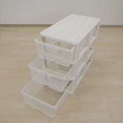押入れケース3段【小金井市民限定】（小金井市再生家具）品番：07-02-14 ※新規優先の画像
