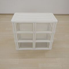 押入れケース3段【小金井市民限定】（小金井市再生家具）品番：07-02-14 ※新規優先の画像