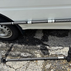 ロッドホルダー　車内バーの画像