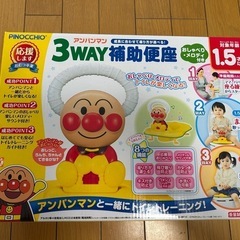 アンパンマン　3WAY補助便座
の画像