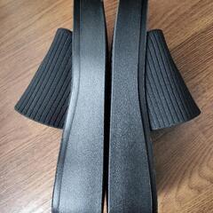 ABC MART サンダル KNIT SLIDE 4.5　サイズLの画像