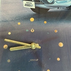 トヨタ2000GT 壁掛け時計の画像