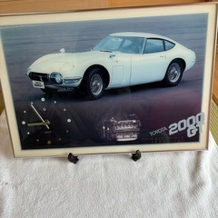 トヨタ2000GT 壁掛け時計の画像