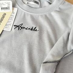 フリルデザイン☆キッズTシャツ☆新品タグ付きの画像