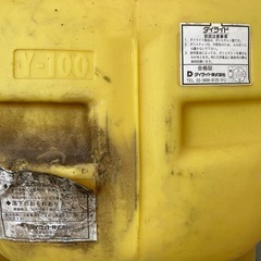 ローリータンク　ダイライト　Y-100 雨水タンク　ポリタンクの画像