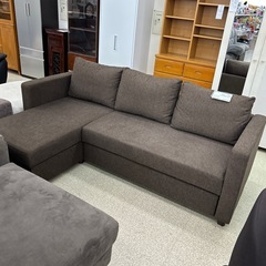 リユースのサカイ東金店 IKEA ３人掛けソファー(オットマン付...