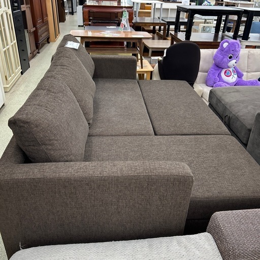 リユースのサカイ東金店 IKEA ３人掛けソファー(オットマン付き) TJ13264