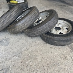 175/80R16 ジムニー  タイヤホイールセットの画像