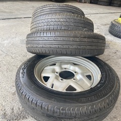 175/80R16 ジムニー  タイヤホイールセットの画像