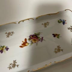 ライヒェンバッハ　角皿2枚の画像